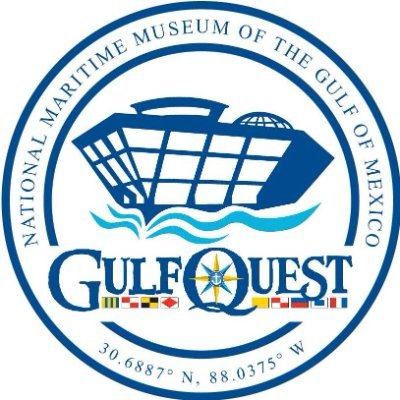 The National Maritime Museum of the Gulf of Mexico 🌊 Come and Sea us Wed-Sat 10AM-4PM 📍