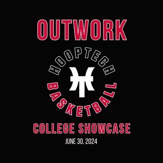 HoopTech Outwork Basketball Showcase | June 30, 2024 | Cleveland, OH | Sold out in ‘22 & ‘23 w/ +20 colleges in attendance @hooptech_bball @dannyzuchak