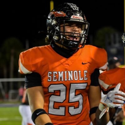 CO 25, Seminole HS, 5’11, 185, MLB/OLB, GPA 3.6 🇹🇴 🎥 https://t.co/xKFJiTUrmU