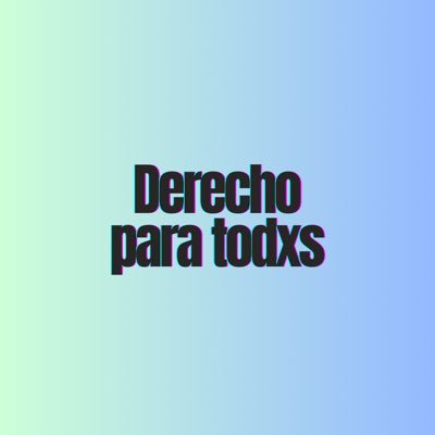 - Cuenta informativa. - Por un Derecho que sea sencillo para todxs. 🇲🇽🌵