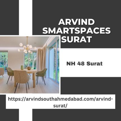 Arvind Smartspaces Surat is a pre-launched township located in the prime location of NH-48, Ahmedabad. It offers a variety of luxurious villas and plots for a p