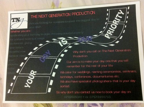 Bringing to your media productions from #TheNextGeneration. Leader of #WomenOfSubstance #COP. Hoping to network, share and experience.