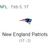 Pats 34, Falcons 28(@34to28) 's Twitter Profile Photo
