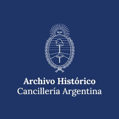 ArchivoCanciArg's profile picture. Archivo Histórico de la Cancillería Argentina