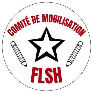 Comité de mobilisation des étudiantes et étudiants de la faculté des lettres et des sciences humaines de Limoges, contre le manque de professeurs.