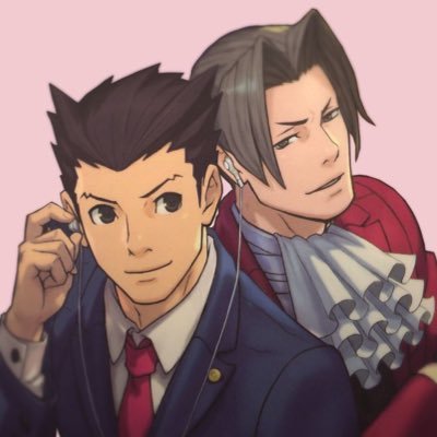 for phoenix wright and miles edgeworth! ♡ proship dni @GimmickBots