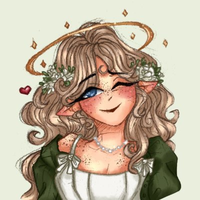 Hiya :D I’m Dew, your local cottagecore witch! | 19 | She/Her | Roblox/Astro Renaissance artist and concept artist | 🧸🌸✨