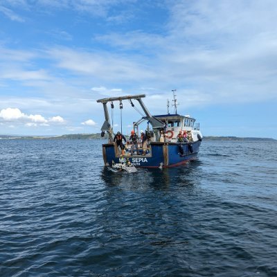 RV MBA Sepia is the Marine Biological Association's @thembauk multidisciplinary research vessel. The RV undertakes marine and coastal research.