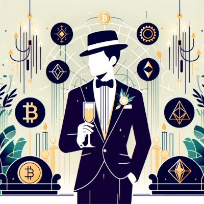 GatsbyGem's profile picture. Hosting extravagant parties in the digital age of crypto riches! Living life like Gatsby on the blockchain. 🍾🎉