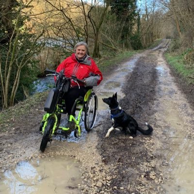 Debbie North, wheelchair user. Cabinet Office DA Ambassador for the Countryside. Motivational speaker, consultant, presenter & writer. Ordnance Survey champion