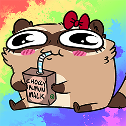 Vtuber 🦝 Artist 🎨 Twitch Partner💜 Ⓥegan 🌱 She/they 🌸 ADHD Queer gremlin 🏳️🌈 https://t.co/REVqa7PTYR 🔴 https://t.co/gbNpZnvUMO
