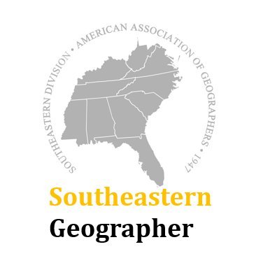 The official twitter of the Southeastern Geographer