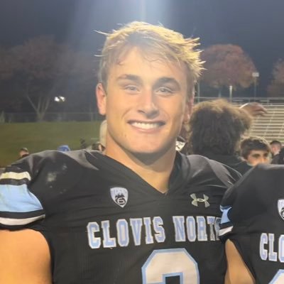 Clovis North HS ‘25 | RB/ATH & Thrower | 1st Team All State FB & TF | 6’2” 235lbs | 4.2 GPA | 4.5 40 | SP: 63’ 6”Discus: 197’ 5” | Email: m5madsen@icloud.com