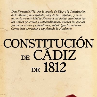 Artículos de la Constitución de Cádiz de 1812