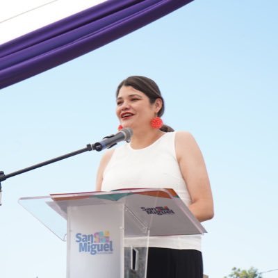 Primera Alcaldesa electa de #SanMiguel del #Distrito13 💜
@la_convergencia - Perfil personal
Para consultas al correo Alcaldia@sanmiguel.cl
#Seguimos 🌳