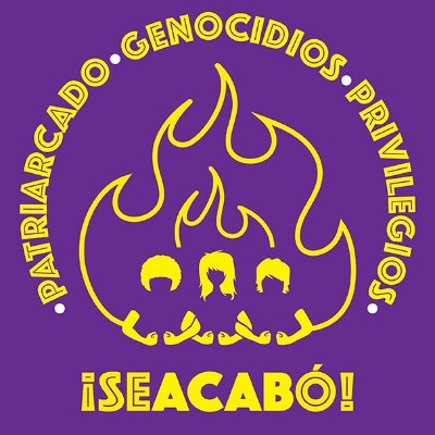 Comisión 8M del movimiento feminista de Madrid 💜🔥
¡Venimos a cambiarlo todo! 🔥💜 
Patriarcado, Genocidios, Privilegios.#SeAcabó
#HuelgaFeminista