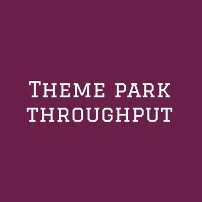 Theme Park Throughput