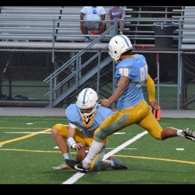 kicker/punter 6’2 200 First colonial