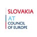 Slovakia at the Council of Europe (@SlovakiaInCoE) Twitter profile photo