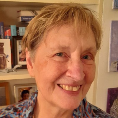 Deugmens, redactrice, vertaalster, oud-boekhandelaar, Feeks, tuinvrouw, pot, 71, ondersteunt Extinction Rebellion, woke.