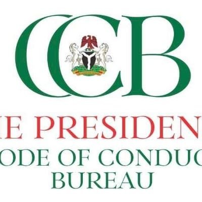 Official Twitter Account of Code of Conduct Bureau (CCB). CCB is the pioneer anti-corruption agency set up by the Federal Government of Nigeria.