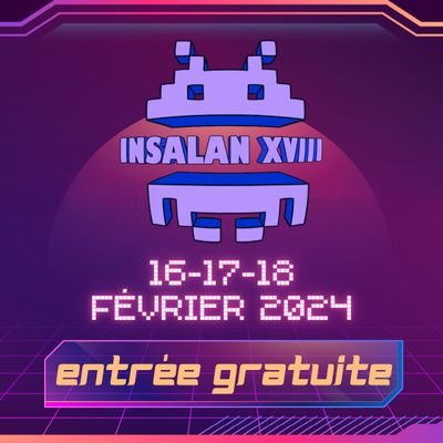 Association étudiante de l'INSA Rennes. Nous organisons une lan party annuelle, 4 Tournois, 400 joueurs et 5000 visiteurs !
Du 16 au 18 Février 2024 !