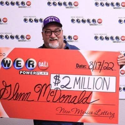 47 year old production manager.. Winner of the largest powerball jackpot lottery... $553million giving back to the society by paying credit cards debt