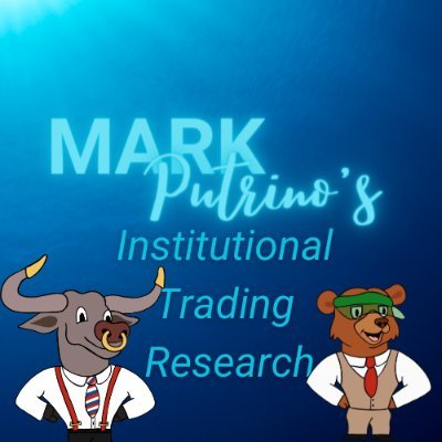 https://t.co/HynHdQa8nF daily newsletter. Mark Putrino’s Institutional Trading Research ~ Daily live stream on YouTube ~ detailed $SPY analysis