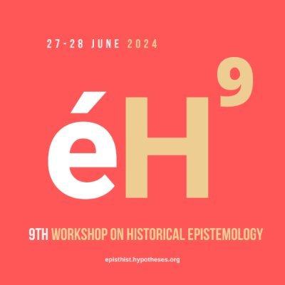 Epistémologie Historique. Research Network on the History and the Methods of Historical Epistemology.
Tweets by @MatteoVagelli & Ivan Moya-Diez