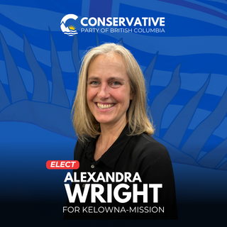 Alexandra, who balances roles as a business owner, farmer, wife, and mother, is your BC Conservative candidate for Kelowna-Mission.