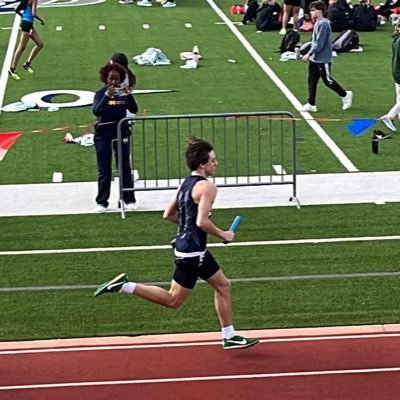 Spencer McGuire, Class of 2026, Mckinney High Track and Field, 800m PR is 2:03, Email is smmcguire2008@gmail.com and Phone # is 214-585-8864