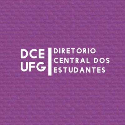 DCE UFG é a entidade estudantil que representa todos os estudantes da UFG.