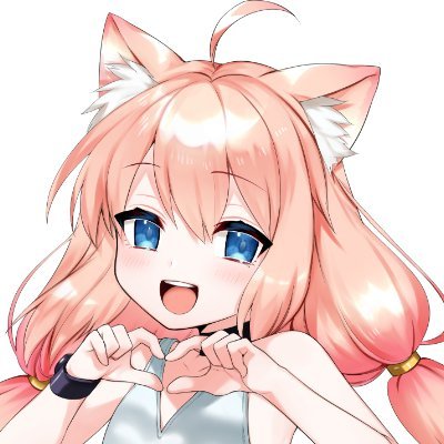 バーチャルYoutuberとしてちょっとだけデビューした、猫宮ひなただよ๑˃́ꇴ˂̀๑ 隠神こかげ → @vd_inuko 九石たま → @vf_tamama 八尋けい→@v_cowbell #HinataCat #猫宮ひなた イラスト #ルーブルひなた