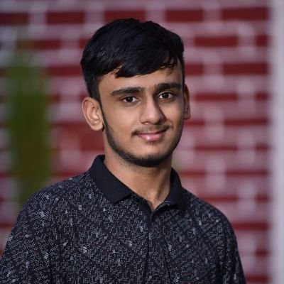 12th grader | 
A techie currently learning ml with python |
Open to work ||