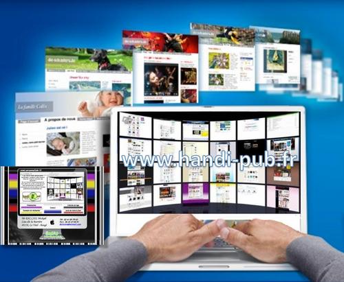 Handipub's profile picture. Passionné par le graphisme et la publicité depuis des années, je suis installé en tant que Webmaster (Auto entrepreneur).