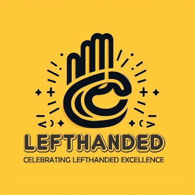 Championing left-handed brilliance, one southpaw at a time! 🌟🤚 Join the movement -- August 14th