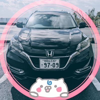 和歌山でヴェゼルハイブリッド乗ってます！
 　                                                  車/ゲーム/プラモ/ホロリス🌸🚑👯‍♀️🍎🍙🧪🐧⚡