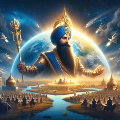 💞ੴ💞
🪯⛳️ 🚩AKALSAHAYE 🚩
       🚩 ਅਕਾਲ ਸਹਾਏ 🚩
I am Son of God Akalpurakh G 
I'm Courageous as My Creator made me a Sikh☬🚩

Thus, I'm both A Saint & Warrior