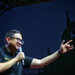 Fan account na pinagpupugayan ang dedikasyon ni Bam Aquino sa pag-unlad. Sama-sama, tayo'y magbuklod para sa mas maliwanag na kinabukasan