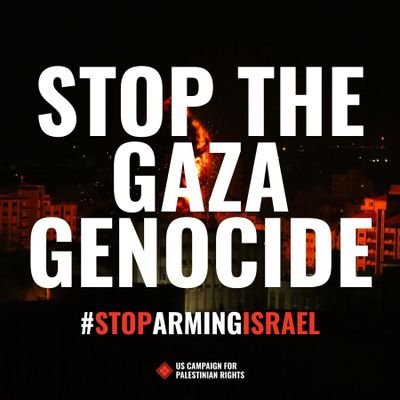 Stop genocide in Gaza and stop ecocide.