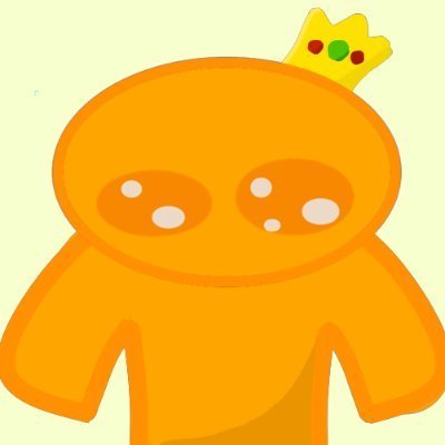 I’m a silly orange blob that plays Minecraft