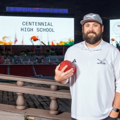 Coach Brent Kappler Head Coach of SLW Centennial Lady Eagles Flag FB @Cen10Flag and @StLucieEagles Club Flag Football.