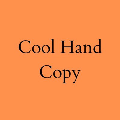 Level 1 Copywriter / Founder @ Cool Hand Copy / I help businesses craft high-impact content that boosts their bottom line