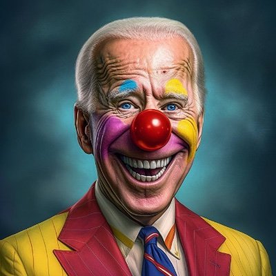 I'm the worst illegitimate fake president in the history of the world. I’m also an old senile and demented circus clown 🤡