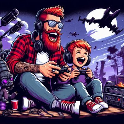 Just a dad trying to build a stream for mental health awareness and fun.  Come join me!