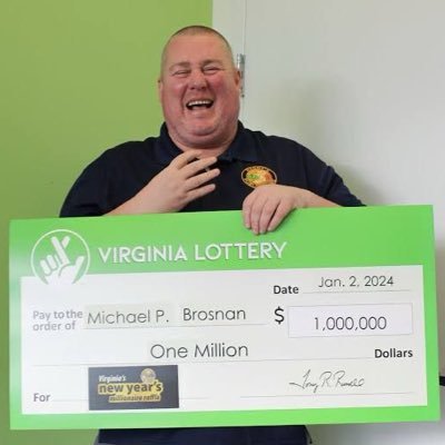 virginia winner of $1 million Powerball jackpot lottery and i'm giving back to the society by paying credit card debts.