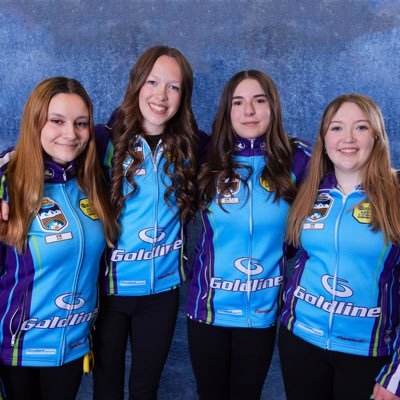 Competitive Junior Ladies Curling Team