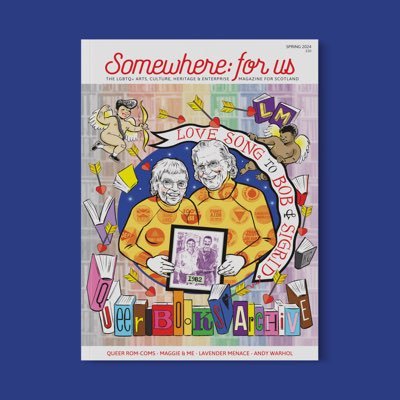 The award-winning LGBTQ+ 🏳️‍🌈 arts, culture, heritage and enterprise magazine for Scotland and beyond | Follow @Somewhere_REN | hello@somewhereforus.org