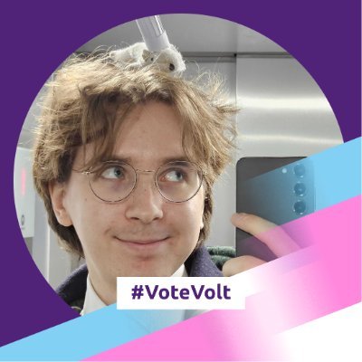 Co-president for @VoltSverige
•
Volt Europa The pan European party 🇪🇺
•
From northern Uppland with a dash of 🇫🇮 and 🇪🇪
•
They/Them 🏳️‍⚧️