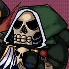 ChaplainGrimm's profile picture. Dark Angels chaplain. Not a fan of wokeness. Take your IdPol bs elsewhere. Banner by @ShinyGroundon pfp by @RealSvyart check them out!
